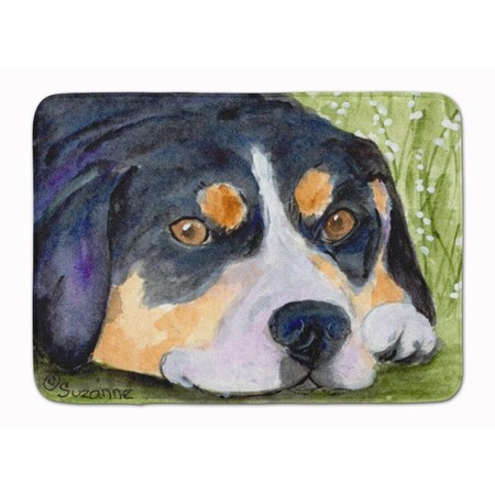 Carolines Treasures Entlebucher Mountain Dog Machine Washable Memory Foam Mat SS8596RUG